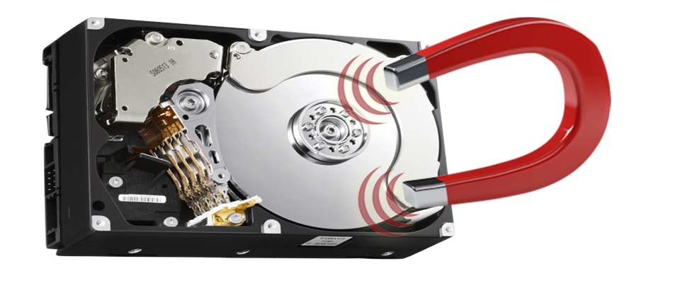 hard drive degauss